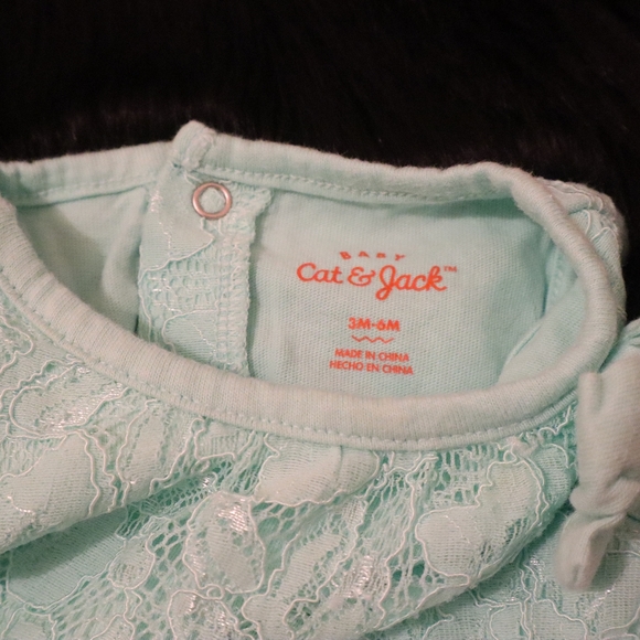 3-6 Month Light Blue Dress - Picture 4 of 5